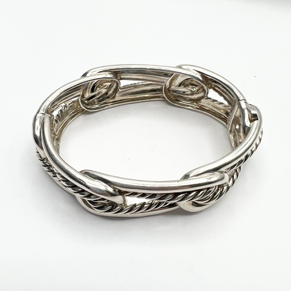 David Yurman Labyrinth Link Bracelet w/ Diamonds - Picture 9 of 15